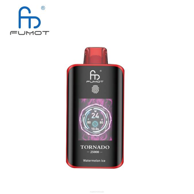 Vape Smoke - ثلج البطيخ Fumot Tornado 25000 سيجارة يمكن التخلص منها 4H8412