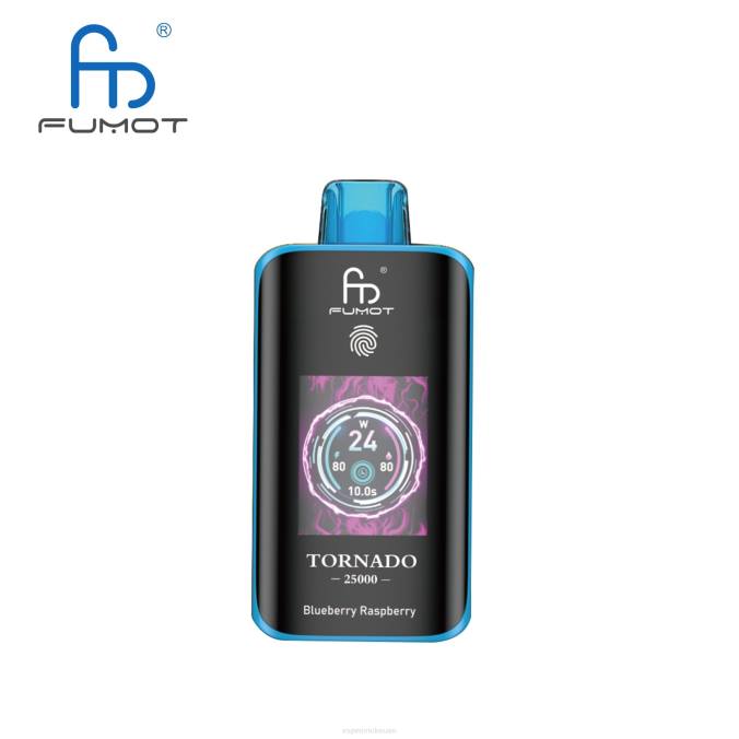 Vape Smoke - توت العليق Fumot Tornado 25000 سيجارة يمكن التخلص منها 4H843