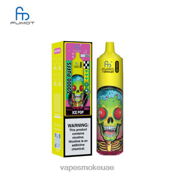 Vape Smoke - Fumot Tornado موسيقى 30 ألف البوب ​​الجليد 2482J15
