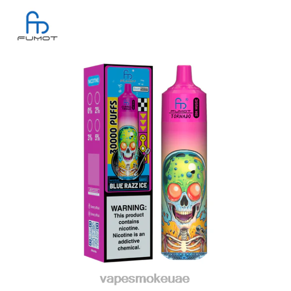 Vape Smoke - Fumot Tornado موسيقى 30 ألف الجليد الأزرق 2482J3