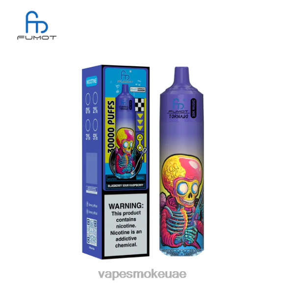 Vape Smoke - Fumot Tornado موسيقى 30 ألف التوت الحامض 2482J6