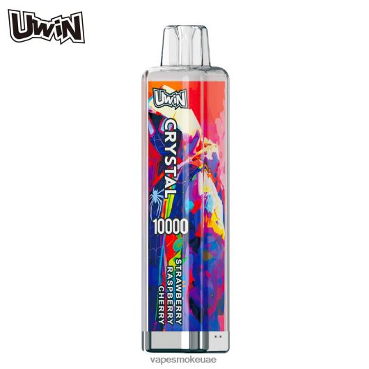 Vape Smoke - الفراولة، التوت، الكرز UWIN CRYSTAL 10000 سيجارة يمكن التخلص منها RR4PBP372