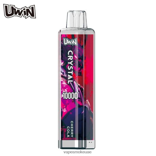 Vape Smoke - كولا الكرز UWIN CRYSTAL 10000 سيجارة يمكن التخلص منها RR4PBP378