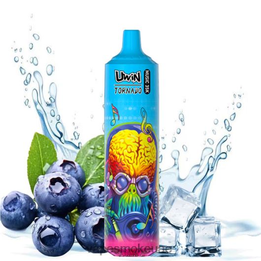 Vape Smoke - توت على الجليد UWIN CRYSTAL 35 ألف سيجارة يمكن التخلص منها RR4PBP384