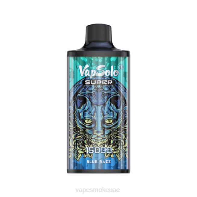 Vape Smoke - Vapsolo SUPER vape القابل للتصرف الراز الأزرق LR44126