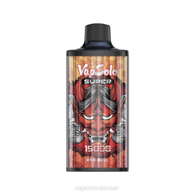 Vape Smoke - Vapsolo SUPER vape القابل للتصرف الثور الأحمر LR44132