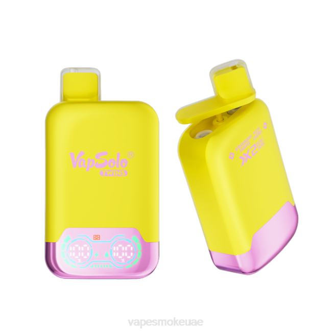 Vape Smoke - Vapsolo TWINS vape القابل للتصرف الفراولة والموز والكرز الغازي LR44144