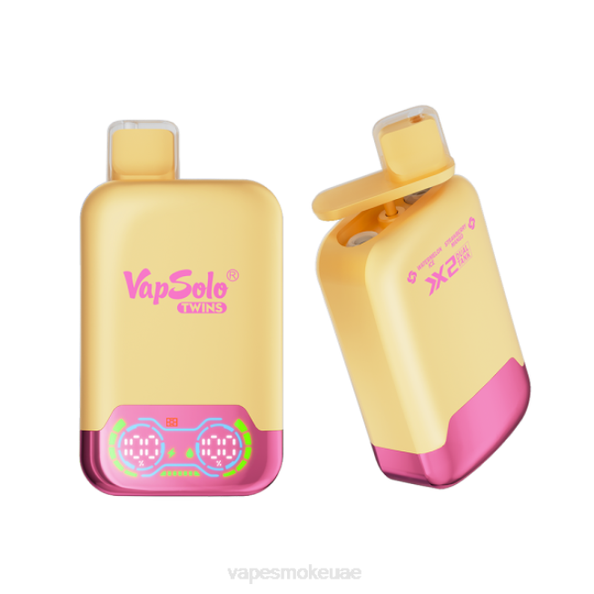 Vape Smoke - Vapsolo TWINS vape القابل للتصرف بطيخ مثلج وفراولة ومانجو LR44147