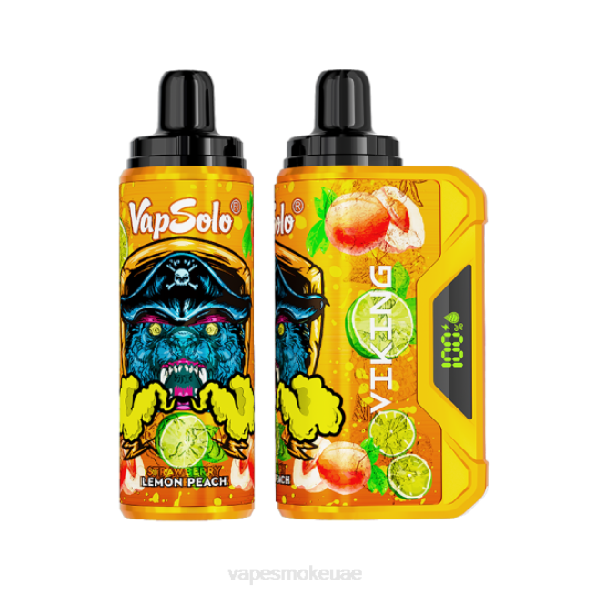 Vape Smoke - Vapsolo VIKING vape القابل للتصرف خوخ ليمون LR44153