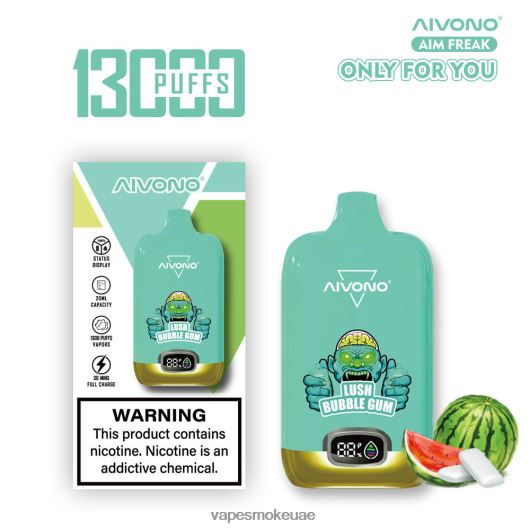 Vape Uae - العلكة المورقة Aivono AIM FREAK 13000 RR4PBP247