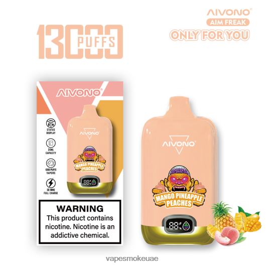 Vape Uae - مانجو اناناس خوخ Aivono AIM FREAK 13000 RR4PBP250