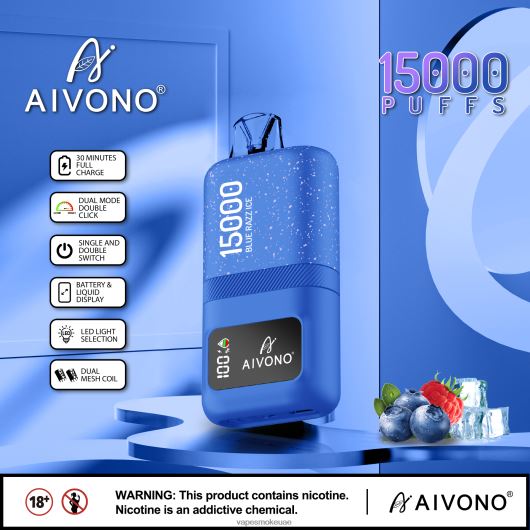 Vape Uae - الجليد الأزرق Aivono AIM magic 15000 RR4PBP64