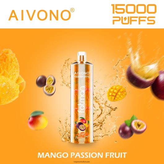 Vape Uae - مانجو باشن فروت Aivono FATMAN 15000 RR4PBP19