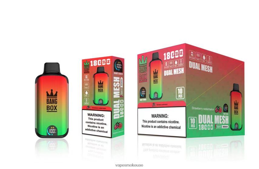 Vape Uae - Bang Box 18000 نفث 4BLV8D88 الفراولة والبطيخ