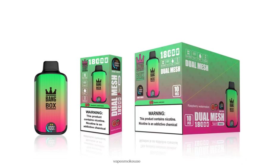 Vape Uae - Bang Box 18000 نفث 4BLV8D97 البطيخ التوت