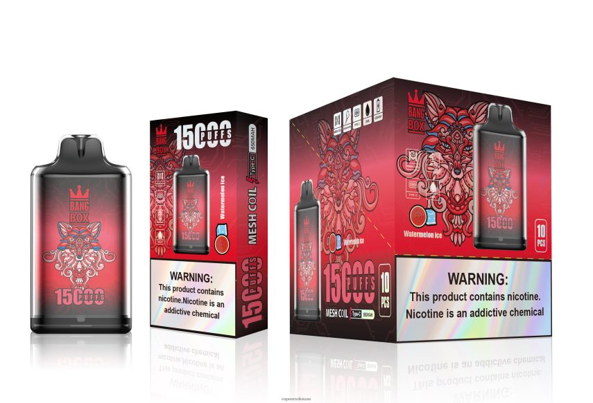 Vape Uae - Bang Box s1-15000 نفث 4BLV8D106 ثلج البطيخ