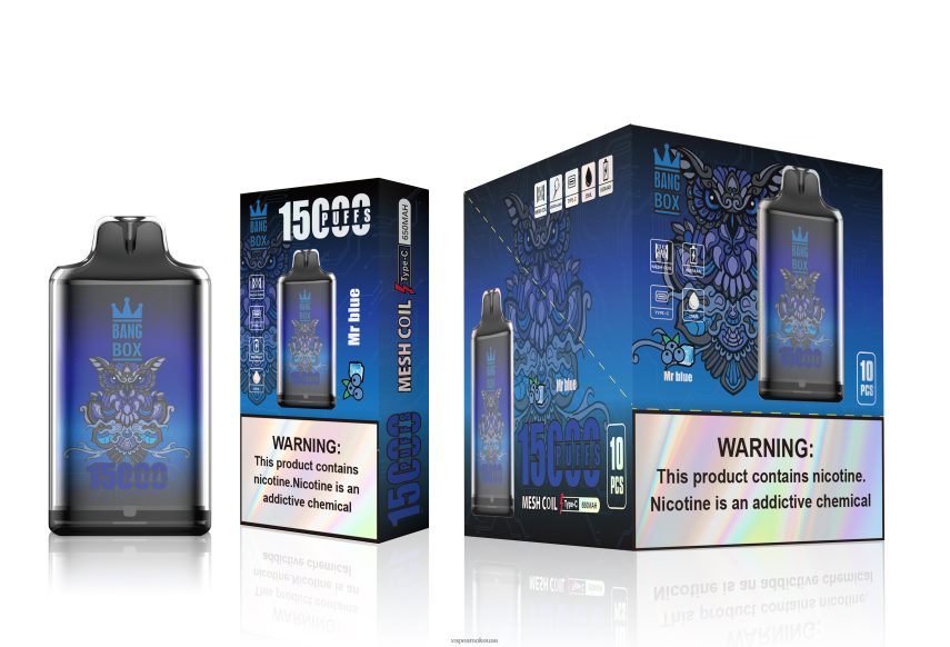 Vape Uae - Bang Box s1-15000 نفث 4BLV8D109 السيد الأزرق