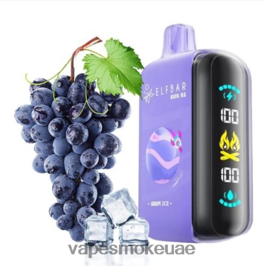 Vape Uae - Elf Bar Raya D3 25000 يمكن التخلص منه 4N88NR1