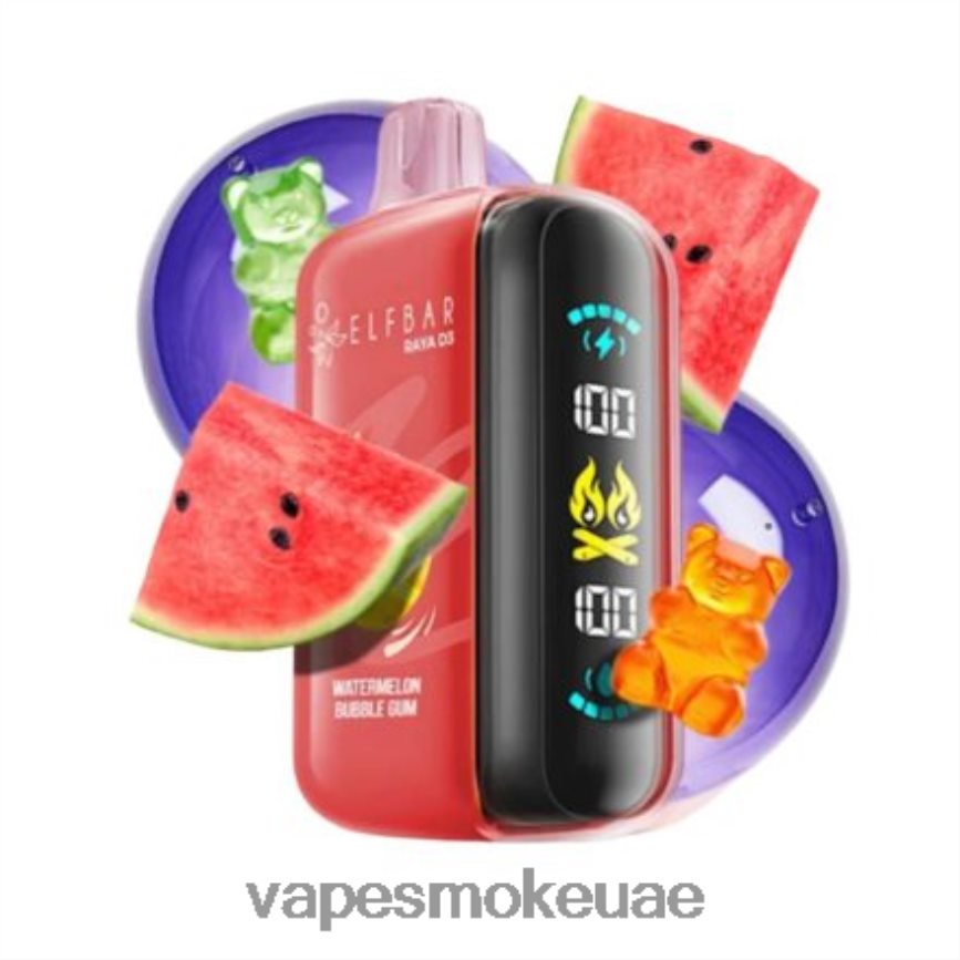 Vape Uae - Elf Bar Raya D3 25000 يمكن التخلص منه 4N88NR1