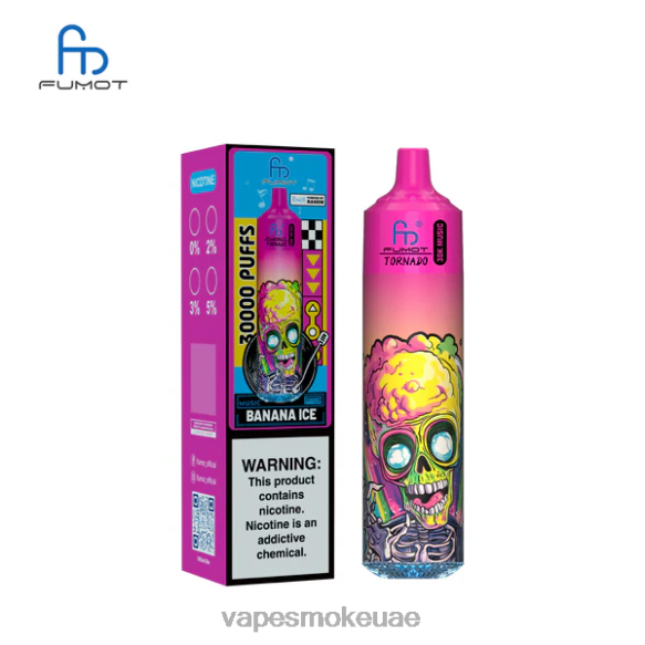 Vape Uae - Fumot Tornado موسيقى 30 ألف جليد الموز 2482J1