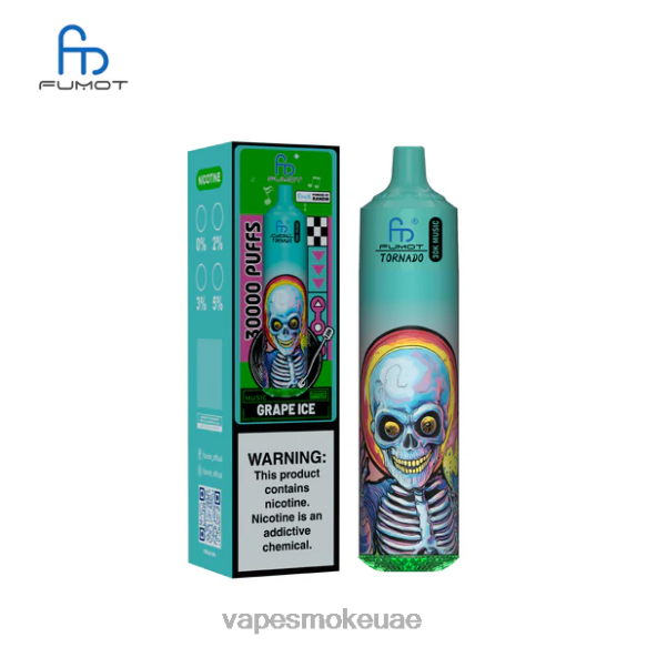 Vape Uae - Fumot Tornado موسيقى 30 ألف جليد العنب 2482J13
