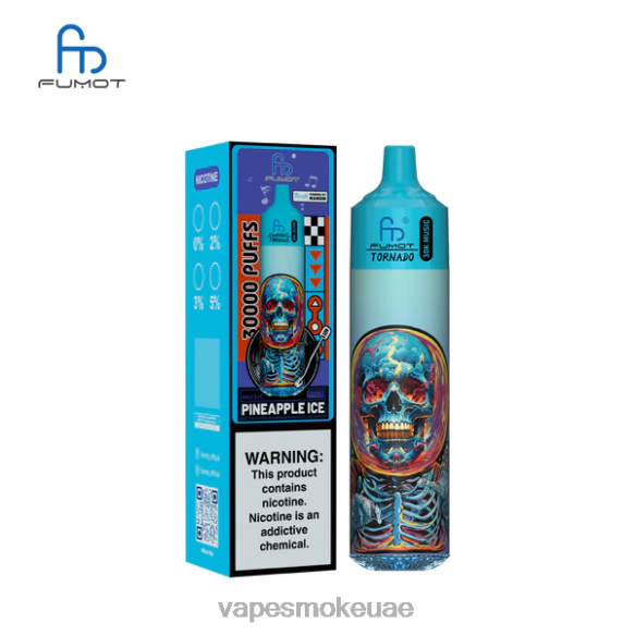 Vape Uae - Fumot Tornado موسيقى 30 ألف ثلج الأناناس 2482J22