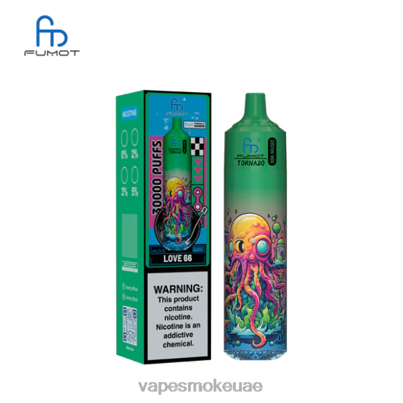 Vape Uae - Fumot Tornado موسيقى 30 ألف الحب 66 2482J16
