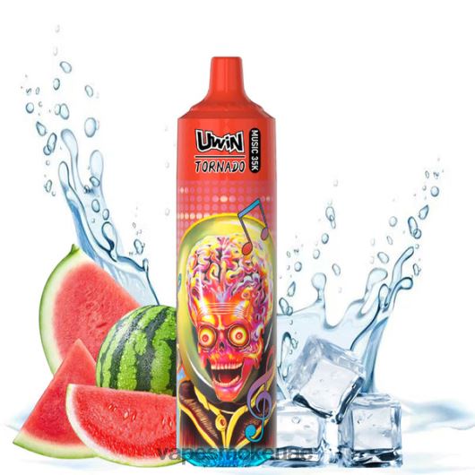 Vape Uae - ثلج البطيخ UWIN CRYSTAL 35 ألف سيجارة يمكن التخلص منها RR4PBP385