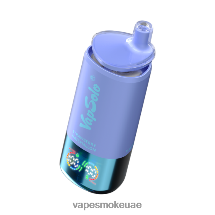 Vape Uae - ليمون، فراولة، بطيخ، ثلج توت أزرق VapSolo Triple 30000 نفث V24V421
