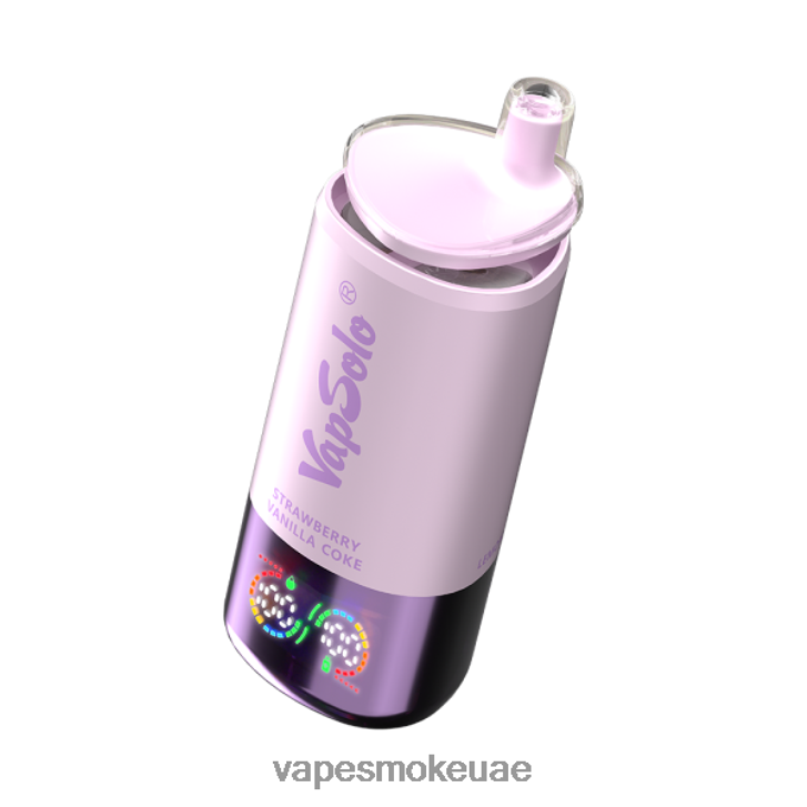 Vape Uae - الفراولة والفانيليا وفحم الكوك والتوت الأزرق والليمون VapSolo Triple 30000 نفث V24V427