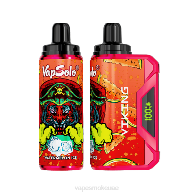 Vape Uae - Vapsolo VIKING vape القابل للتصرف ثلج البطيخ LR44160