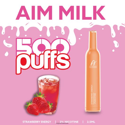 Vape Abu Dhabi - طاقة الفراولة Aivono AIM MILK 500 RR4PBP266