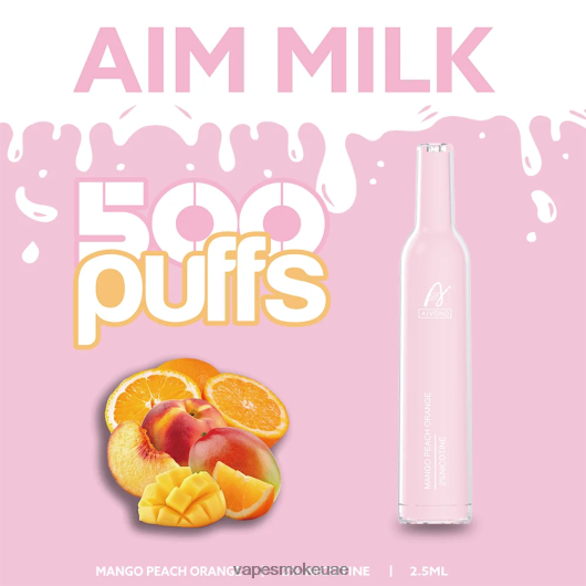 Vape Abu Dhabi - مانجو خوخ برتقال Aivono AIM MILK 500 RR4PBP269