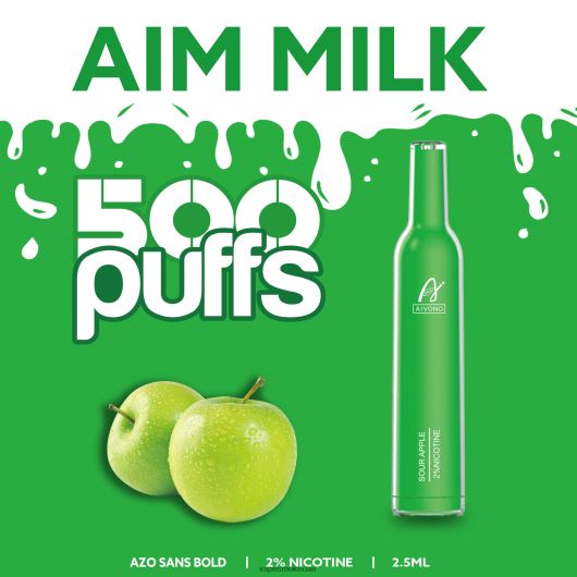 Vape Smoke - التفاح الحامض Aivono AIM MILK 500 RR4PBP267