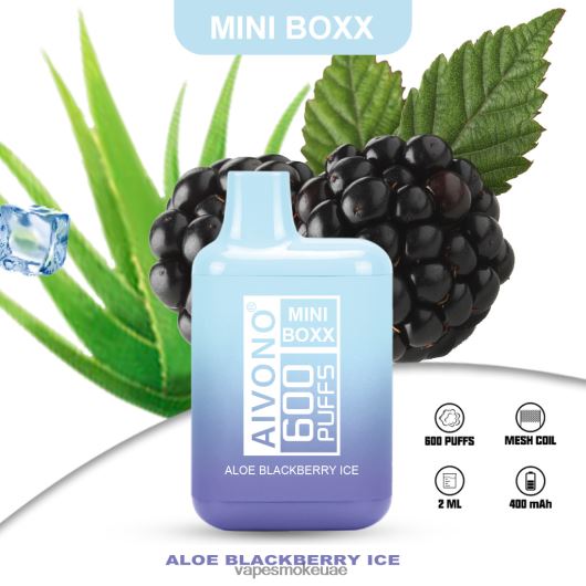 Vape Smoke - الألوة الجليد الحالي Aivono AIM MINI BOXX 600 RR4PBP240