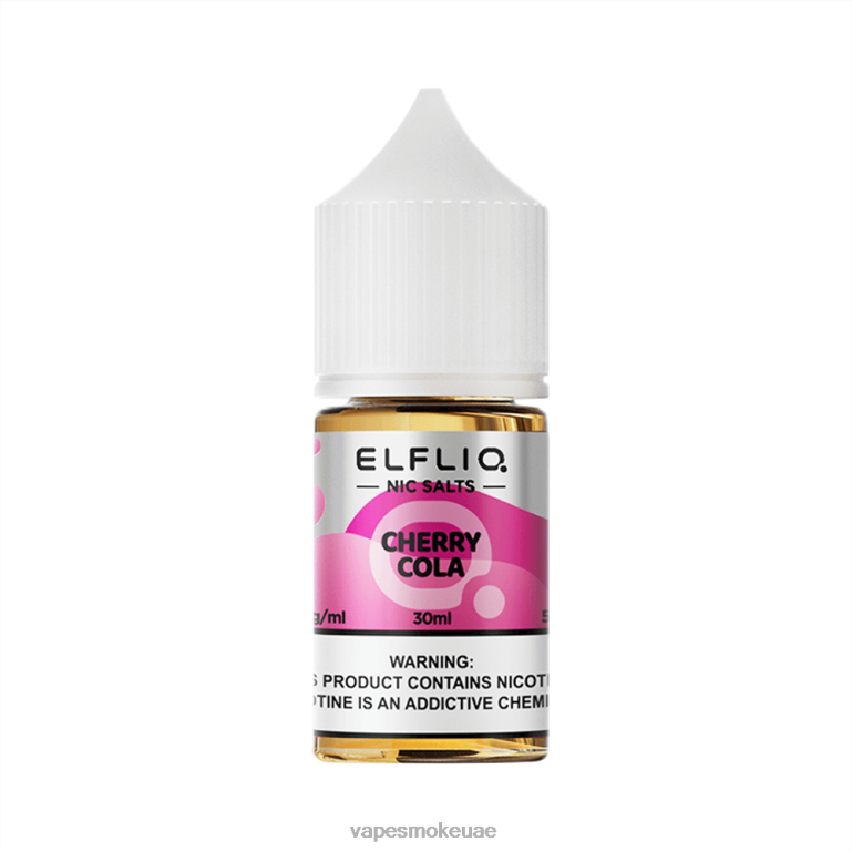 الكرز كولا 468R814 ELFBAR ELFLIQ Nic Salt 30ml