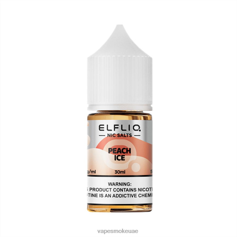 الجليد الخوخ 468R822 ELFBAR ELFLIQ Nic Salt 30ml