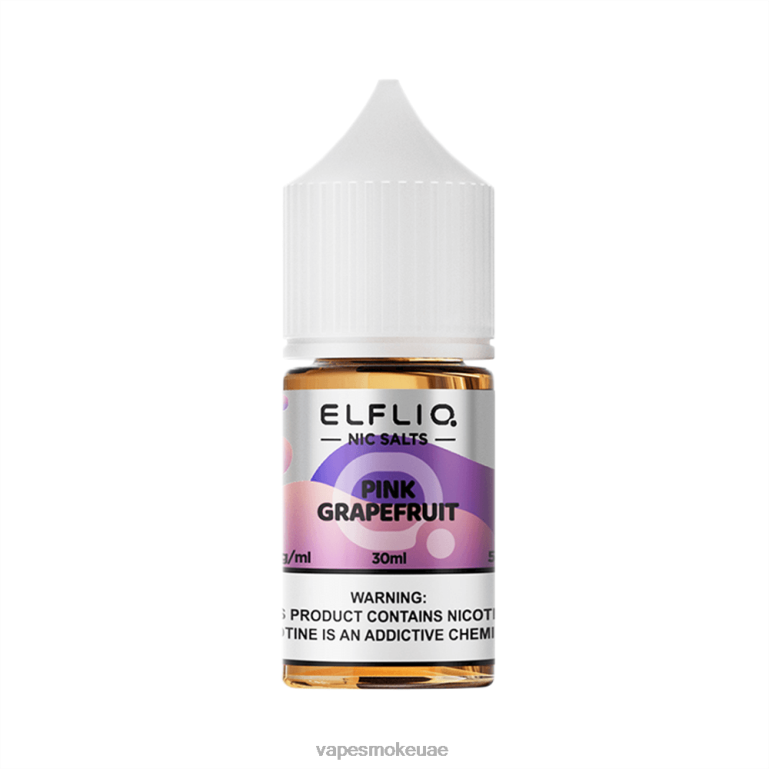 الجريب فروت الوردي 468R824 ELFBAR ELFLIQ Nic Salt 30ml