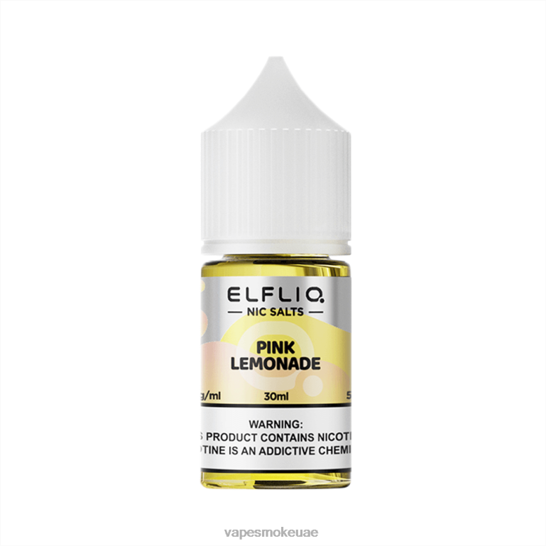 عصير الليمون الوردي 468R825 ELFBAR ELFLIQ Nic Salt 30ml