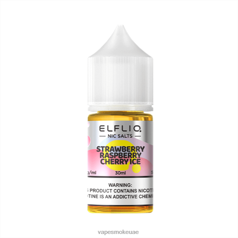 الفراولة التوت الكرز الجليد 468R832 ELFBAR ELFLIQ Nic Salt 30ml