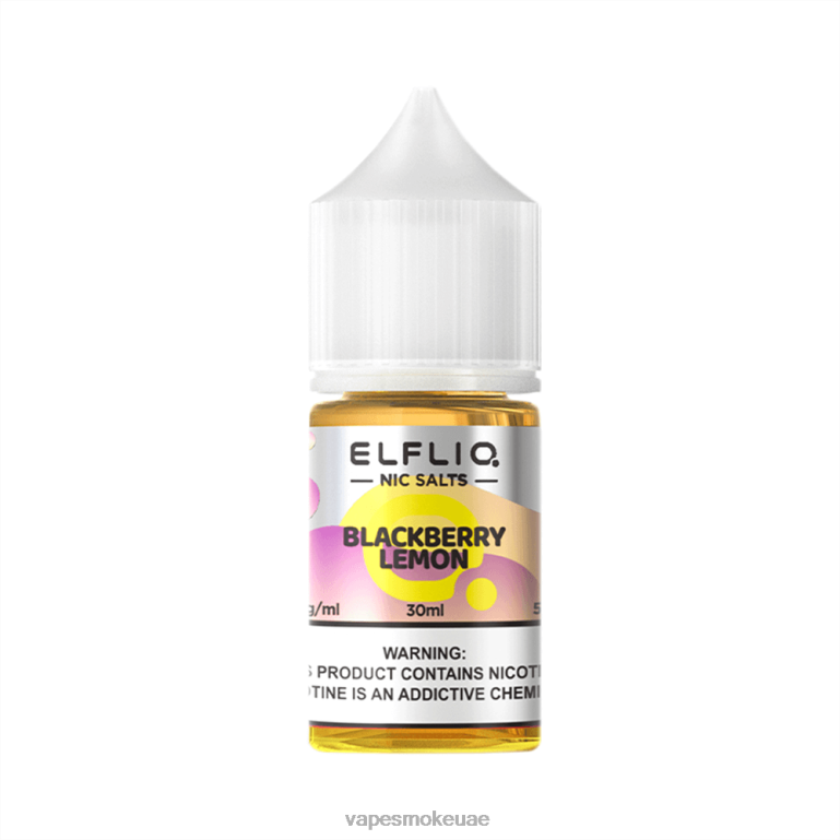 ليمون بلاك بيري 468R88 ELFBAR ELFLIQ Nic Salt 30ml