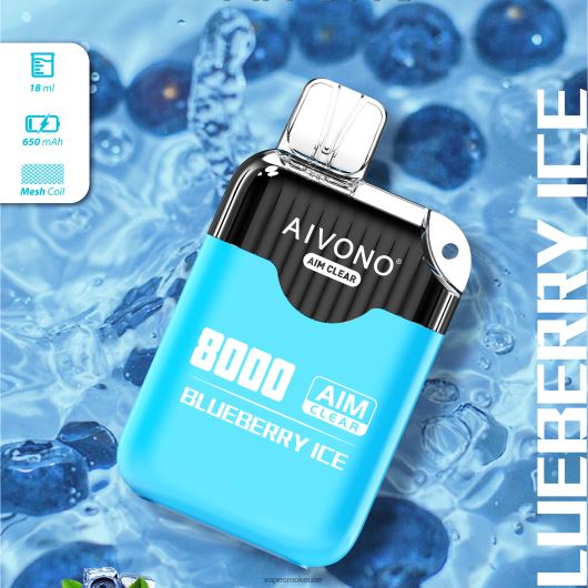 Vape Abu Dhabi - جليد التوت Aivono AIM CLEAR 8000 RR4PBP206
