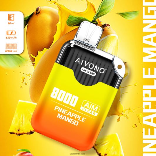 Vape Abu Dhabi - مانجو اناناس Aivono AIM CLEAR 8000 RR4PBP209