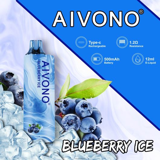 Vape Abu Dhabi - جليد التوت Aivono AIM GUN 7000 RR4PBP104