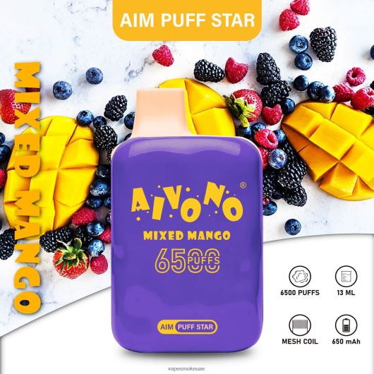 Vape Abu Dhabi - مانجو مختلطة Aivono AIM PUFF STAR 6500 RR4PBP296