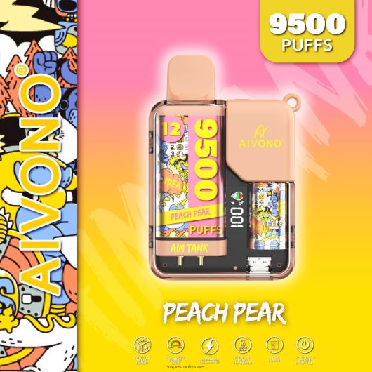 Vape Abu Dhabi - الكمثرى الخوخ Aivono AIM TANK 9500 RR4PBP41