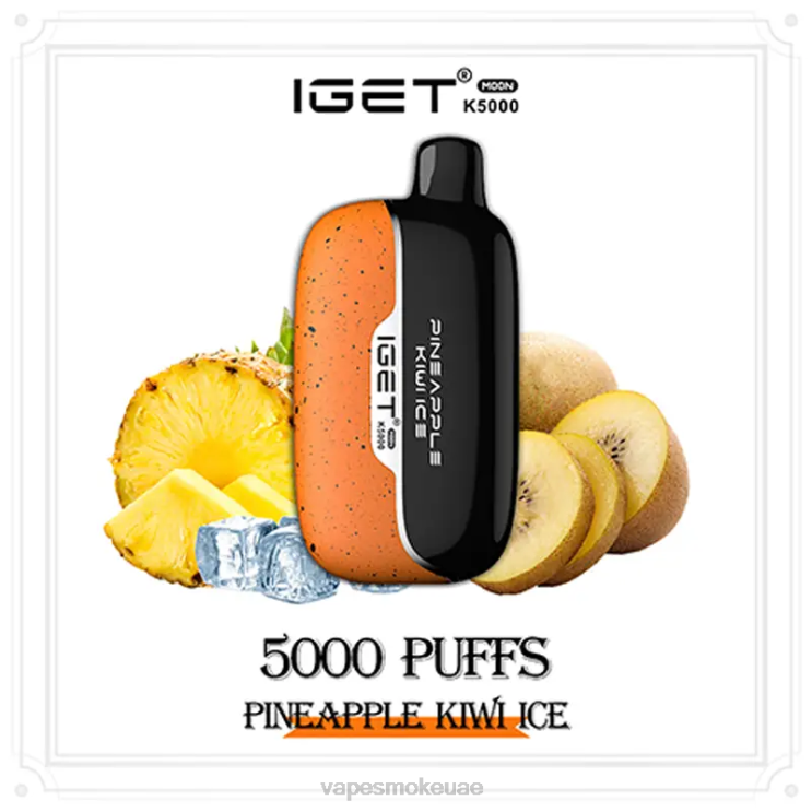 Vape Pod Kits - أناناس كيوي مثلج IGET Moon k5000 802LP14