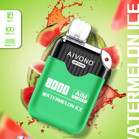 Vape Smoke - ثلج البطيخ Aivono AIM CLEAR 8000 RR4PBP204