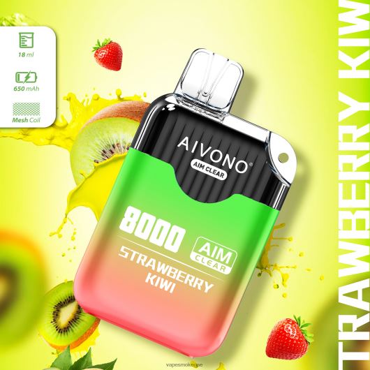 Vape Smoke - كيوي فراولة Aivono AIM CLEAR 8000 RR4PBP210