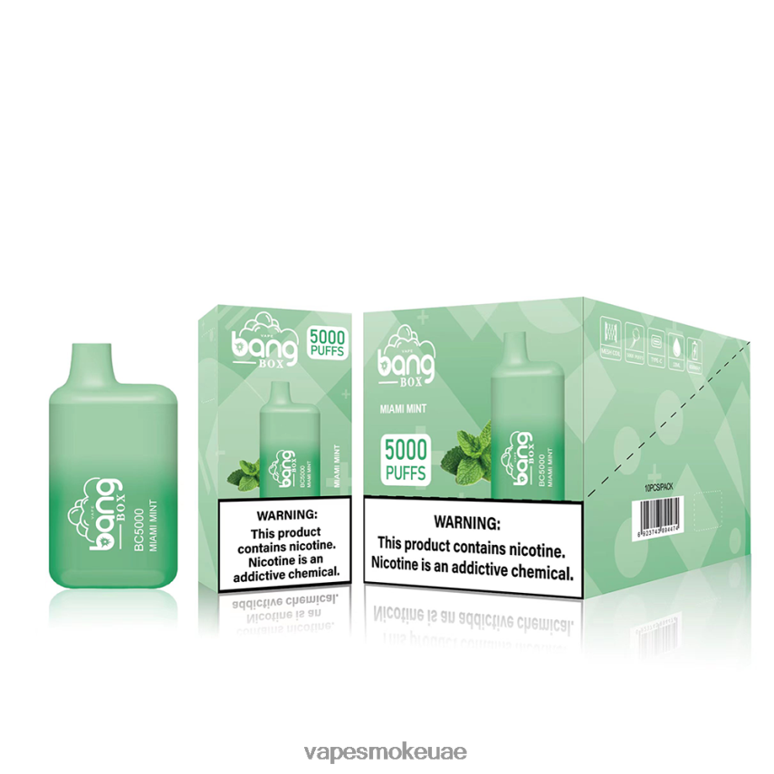 Vape Smoke - Bang Box قبل الميلاد5000 4BLV8D87 يمكن التخلص منه